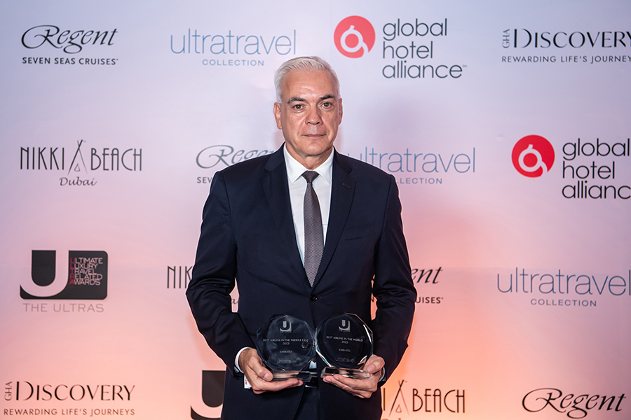 Emirates headlines the ULTRAs 2023 Awards as Best Airline in the World