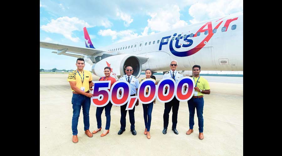 FitsAir soars to new heights with 50000 passengers
