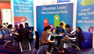 Commercial Bank promotes Education Loans at EDEX 2017