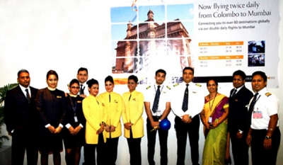 Jet Airways Enhances Connectivity to India &amp; the World, Adds Second Service from Colombo to Mumbai