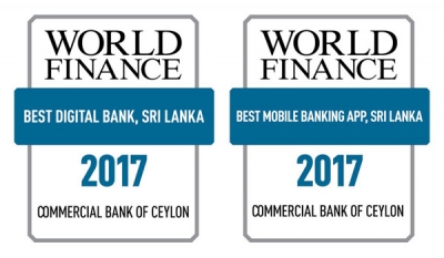 World Finance declares COMBANK best in Sri Lanka for Digital &amp; Mobile Banking