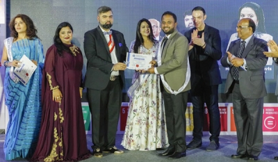 Prassanna Pathmanathan felicitated with Global Peace Ambassador Award (05 photos)