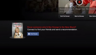 Netflix introduces Facebook compatibility