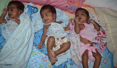 Pears supports family with new born triplets affected by the drought