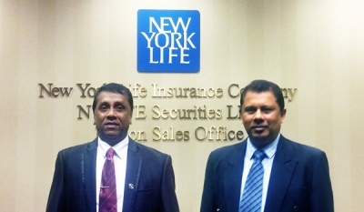 Ceylinco Life sends two DGMs for training at USA’s New York Life