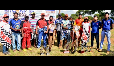 Exide Riders take top spot at Gajaba Supercross 2014