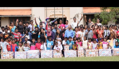 Cool Planet’s Andriana holds hands with School for the Deaf in Ratmalana to Celebrate Children’s’ Day