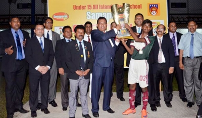 Zahira College, Colombo and Mahajana College, Jaffna Emerge Victorious at Samaposha U 15 Schools Football Championship