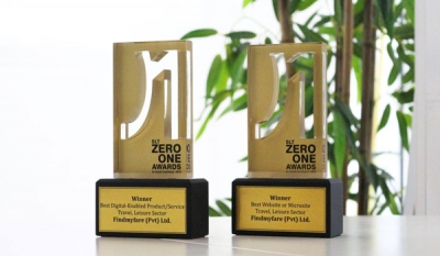 findmyfare.com wins big at SLT Zero One Awards