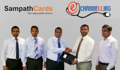 Sampath Credit and Debit Cardholders offered amazing discounts on eChannelling services