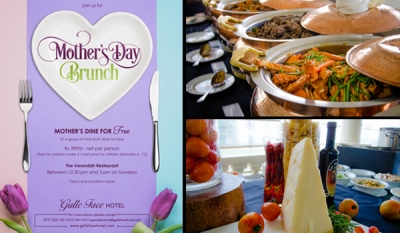 Mothers Dine for Free this Sunday at the Galle Face Hotel
