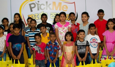 PickMe rewards top drivers’ children with school supplies for the New Year