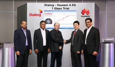 South Asia’s First 4.5G Demo Clocks 1Gbps on Dialog’s LTE Network