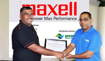 ABC Trade &amp; Investments appoints Appollo Distributors as Re-distributor for Maxell
