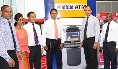 HNB opens ATM at CA Sri Lanka