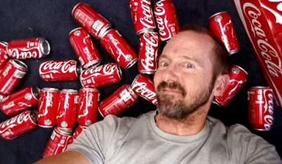 50 Years Old Man Drinks 10 Cokes a Day for Science