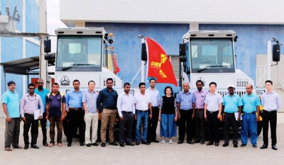 Carmart delivers SINOTRUK Port Tractors to Hambantota Port