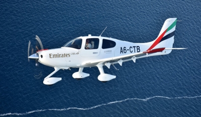 Emirates Flight Training Academy receives delivery of first training aircraft