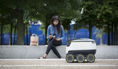 Just Eat to Pioneer Food Delivery by Self-Driving Delivery Robots ( Video )