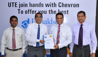 Chevron Lubricants partners with UTE Engineering to offer high quality Donaldson filtration solutions