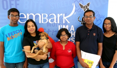 Embark rehomes a very special street pooch