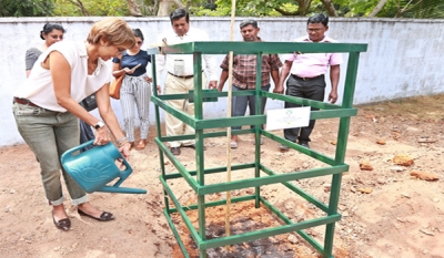 Otara Foundation launches tree planting initiative in Colombo