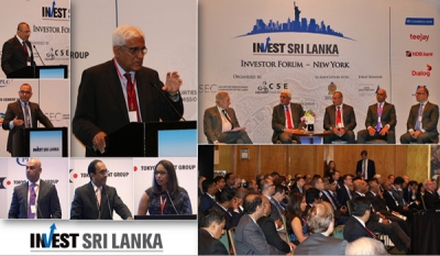 US investor community hears a strong case for Sri Lanka in New York