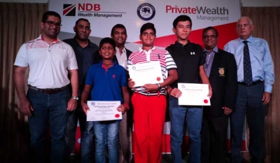 NDB Wealth sponsors 2016 Sri Lanka National Junior Golf Ranking Awards