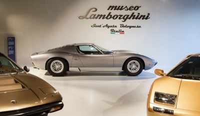 Automobili Lamborghini Inaugurates New Museum and Waves off the 50th Anniversary Miura Tour