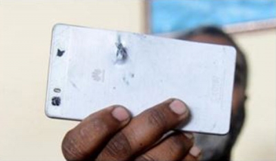 Huawei P8 Lite Saves a Man&#039;s Life from a Bullet