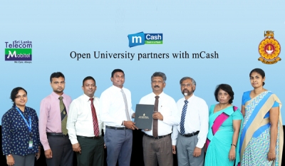 Mobitel’s mCash partners with The Open University of Sri Lanka for convenient student payments