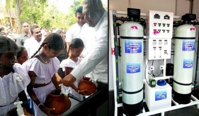 Jinasena launches Sri Lanka’s first-ever Nano Technology Water Purification Plant in Polonnaruwa