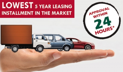 Amãna Bank offers the lowest five years Leasing rental this month