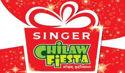 Singer Chilaw Fiesta to bring Christmas cheer
