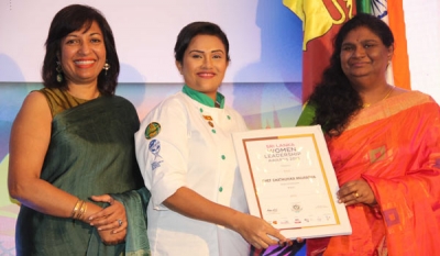 Knorr Chef Chathurika bestowed with 2018 ‘Women’s Leadership Excellence’ citation at The Sri Lanka Women’s Leadership Awards 2018