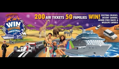 Arpico shoppers can win 200 overseas holidays this Christmas