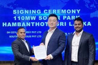 DH Ceylon Energy Pvt Ltd unveils Project Apollo : A 110MW Solar Park to power Sri Lanka’s renewable energy future