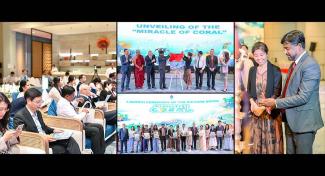 New Coral Habitats Emerge Off Prt City Colombo : 'Miracle of Coral' Picture Book Launched to Support Environmental Education in Sri Lanka