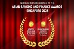 NDB Bank Honoured with Prestigious Titles at Asian Banking & Finance Awards 2025