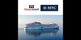 Classic Travel Appointed as a PSA for MSC Cruises