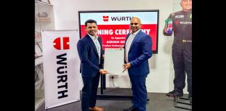 Würth Lanka Reaffirms Brand Partnership with Racing Icon Ashan Silva