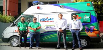 Hemas Pharmaceuticals Partners with the 1990 Suwa Seriya Foundation for the ‘Adopt an Ambulance’ Initiative