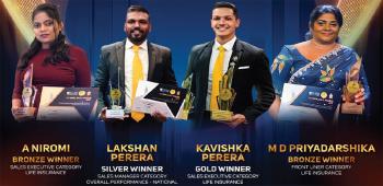 Janashakthi Life shines at SLIM NSA Awards 2025 showcasing its excellence in salesmanship