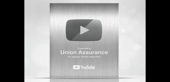 Union Assurance Becomes First Insurer to Earn the YouTube Silver Play Button!