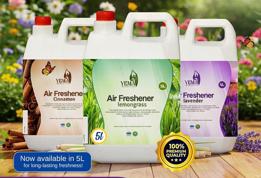 Yema Marketing introduces new trio of “Yema Air Freshener” products for hotel sector