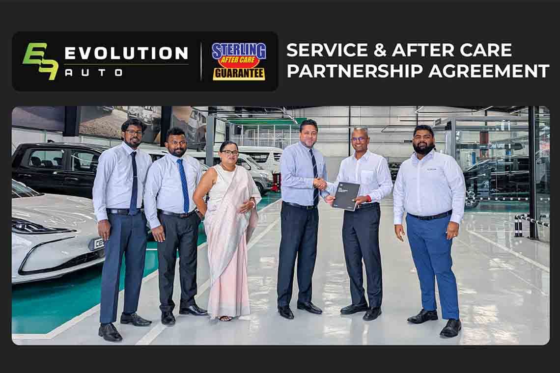 Nationwide Vehicle After-Sales Support Assured as Evolution Auto Joins Hands with Sterling Aftercare