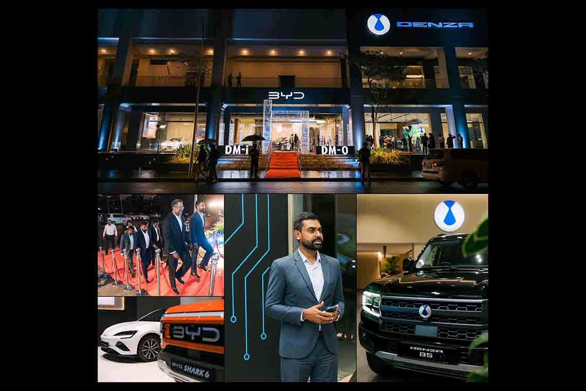 JKCG Auto Opens Altair Showroom, Sri Lanka's First Dedicated BYD and DENZA Destination
