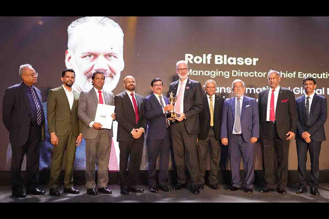 Rolf Blaser Of Baurs Honoured as CEO of the Year 2025