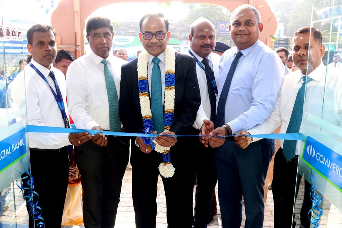 Commercial Bank takes state-of-the-art banking to Kaluwanchikudy