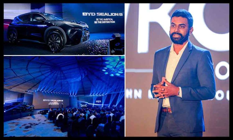 BYD's Seven-Seater SUV BYD SEALION 8 Makes Its South Asian Debut in Sri Lanka